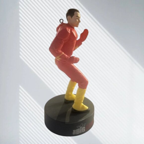 Hallmark Sheldon Cooper Flash Ornament 2021 Magic Sound Big Bang Theory Cosplay - Picture 8 of 13